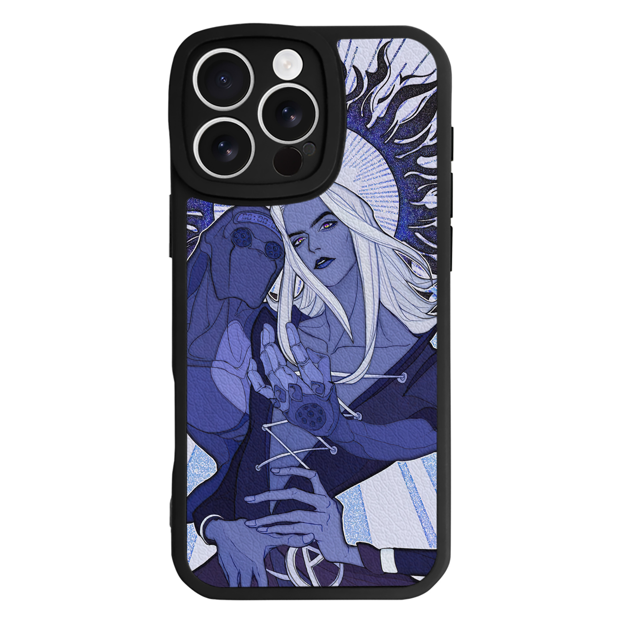 （画像用） ジョジョの奇妙な冒険 JoJo's Bizarre Adventure 【iPhone 16シリーズ対応】シリコンスマホケース（レザー調） 材質：シリコン